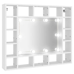 VidaXL 808864 miroir de salle de bain et armoire de rangement pour évier