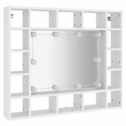 VidaXL 808864 miroir de salle de bain et armoire de rangement pour évier