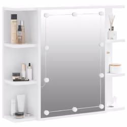 VidaXL 808873 miroir de salle de bain et armoire de rangement pour évier - Vue supplémentaire 5