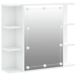 VidaXL 808879 miroir de salle de bain et armoire de rangement pour évier