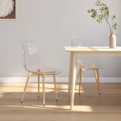 Créez un look moderne et une ambiance élégante à votre intérieur avec ces chaises de salle à manger. La chaise de salle à man ...