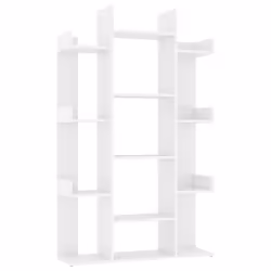 VidaXL 808900, Blanc, Bois, Bois, 860 mm, 255 mm, 1400 mm