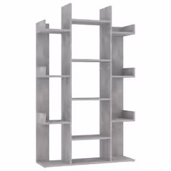 VidaXL 808904, Gris, Bois, Bois, 860 mm, 255 mm, 1400 mm
