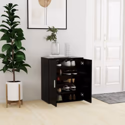 Cette armoire à chaussures intemporelle constitue une solution de rangement excellente pour votre chambre à coucher ou votre  ...