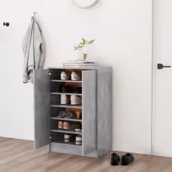 Cette armoire à chaussures, alliant bien le style simple et moderne, est un complément idéal pour garder vos chaussures à l'a ...