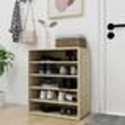 vidaXL Armoire à chaussures Chêne sonoma 60x35x70 cm Bois d’ingénierie - TU