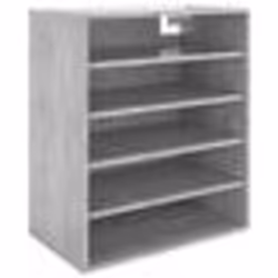 vidaXL Armoire à chaussures Gris béton 60x35x70 cm Bois d’ingénierie - TU