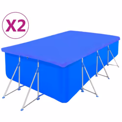 Cet ensemble de couverture pour piscine a été conçue pour les piscines rectangulaires ou celles avec cadre en acier hors sol. ...