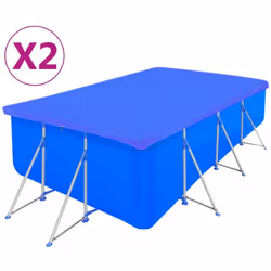 Cet ensemble de couverture pour piscine a été conçue pour les piscines rectangulaires ou celles avec cadre en acier hors sol. ...