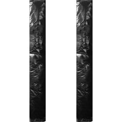 vidaXL Housses de parasol avec fermeture éclair 2 pcs PE 250 cm