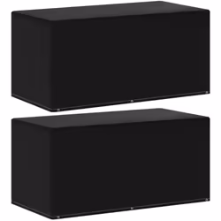 L'ensemble de housse solide de mobilier de jardin convient à la protection de votre mobilier en rotin contre la poussière, le ...