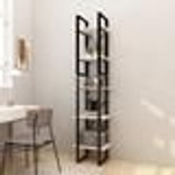vidaXL Bibliothèque à 5 niveaux Blanc 40x30x175 cm Bois de pin