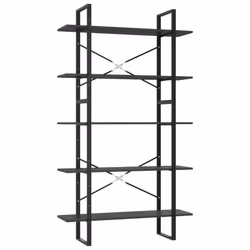 VidaXL 3082000, Gris, Métal, Bois, 1000 mm