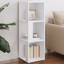 Cette armoire d'angle apporte une touche d'élégance à la décoration de votre salon ! Il y a 3 compartiments disponibles pour  ...