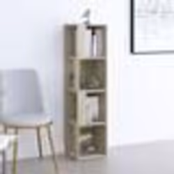 vidaXL Armoire d'angle Chêne sonoma 33x33x132 cm Bois d’ingénierie