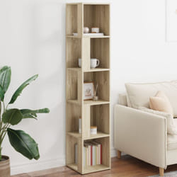 Vidaxl - Armoire d'angle Chêne sonoma 33x33x164,5 cm Bois d'ingénierie