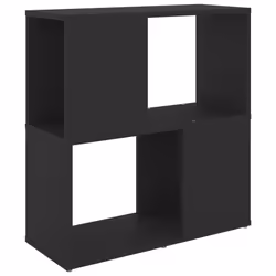 VidaXL 809063, Noir, Bois, Bois, 600 mm, 240 mm, 630 mm