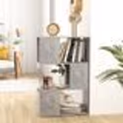 vidaXL Bibliothèque/Séparateur de pièce Gris 60x24x94 cm