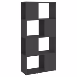 VidaXL 809082, Gris, Bois, Bois, 600 mm, 240 mm, 1245 mm