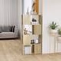 vidaXL Bibliothèque/Séparateur de pièce Chêne Sonoma 60x24x124,5 cm - TU