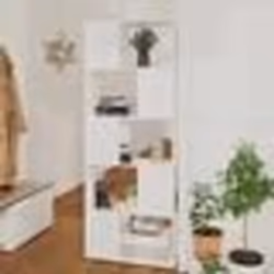 vidaXL Bibliothèque Séparateur de pièce Blanc 60x24x155 cm - TU