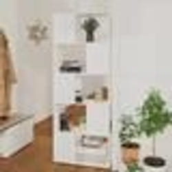 vidaXL Bibliothèque Séparateur de pièce Blanc 60x24x155 cm - TU