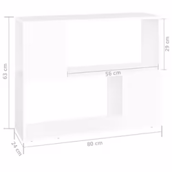 VidaXL 809116 Support TV et centre de divertissement - Vue supplémentaire 6
