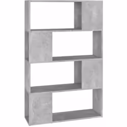 Cette bibliothèque/ce séparateur de pièce présente un design élégant et classique, ce qui en fait un supplément attrayant et  ...
