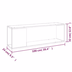 VidaXL 809165 Support TV et centre de divertissement - Vue supplémentaire 8