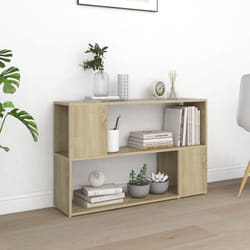 Bibliothèque Chêne Sonoma 100x24x63 cm Bois d'ingénierie Vidaxl