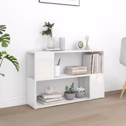 Cette bibliothèque présente un design élégant et unique, ce qui en fait un supplément attrayant et pratique à votre décor exi ...