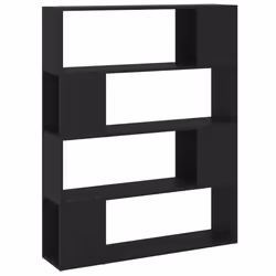 VidaXL 809189, Noir, Bois, Bois, 1000 mm, 240 mm, 1240 mm