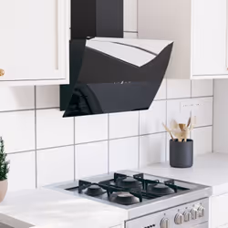 Cette hotte murale silencieuse et puissante est idéale pour extraire efficacement la fumée, la graisse, l'humidité et même la ...