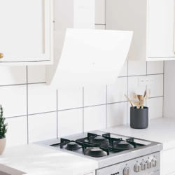 VidaXL Hotte Murale 60 cm Blanc