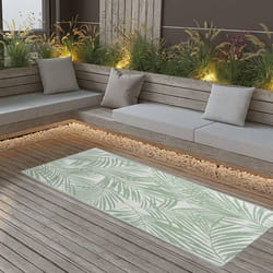 vidaXL Tapis d'extérieur ARAKIL Vert 80x150 cm PP - TU