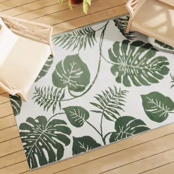 vidaXL Tapis d'extérieur ARAKIL vert 140 x 200 cm PP