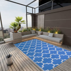Vidaxl - Tapis d'extérieur arakil Bleu 190x290 cm pp