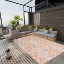 Vidaxl - Tapis d'extérieur Jaune 140x200 cm pp