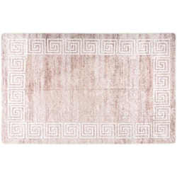 vidaXL Tapis lavable antidérapant 160x230 cm beige