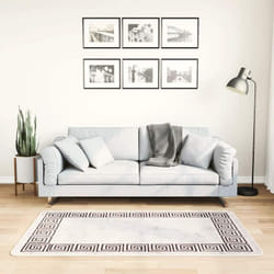 Vidaxl - Tapis lavable antidérapant 80x150 cm Beige clair