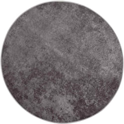 vidaXL Tapis lavable antidérapant f120 cm gris
