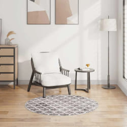 vidaXL Tapis lavable antidérapant f120 cm multicolore - TU