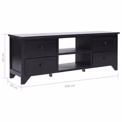 VidaXL 338518 Support TV et centre de divertissement - Vue supplémentaire 8