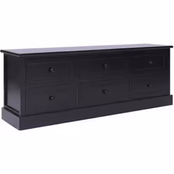 Description générale Ce meuble TV en bois, au design pratique et aux lignes simples, est un excellent choix pour votre espace ...