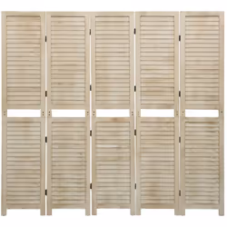Offrez une solution délicate et magnifique pour séparer votre pièce avec cette cloison de séparation de style rétro ! Matéria ...