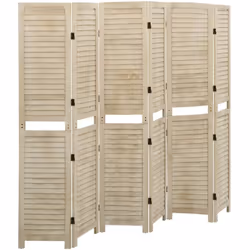 Offrez une solution délicate et magnifique pour séparer votre pièce avec cette cloison de séparation de style rétro ! Matéria ...