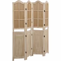 Offrez une solution délicate et magnifique pour séparer votre pièce avec cette cloison de séparation de style rétro ! Bois de ...