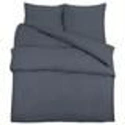 vidaXL Ensemble de housse de couette Anthracite 135x200 cm Microfibre - 135 x 200 cm