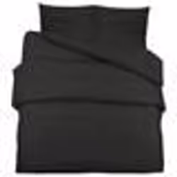 vidaXL Ensemble de housse de couette Noir 225x220 cm Microfibre légère - 225 x 220 cm