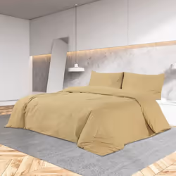 Cet ensemble de housse de couette est doux et confortable, ajoutant une touche agréable à votre chambre à coucher. Matériau l ...